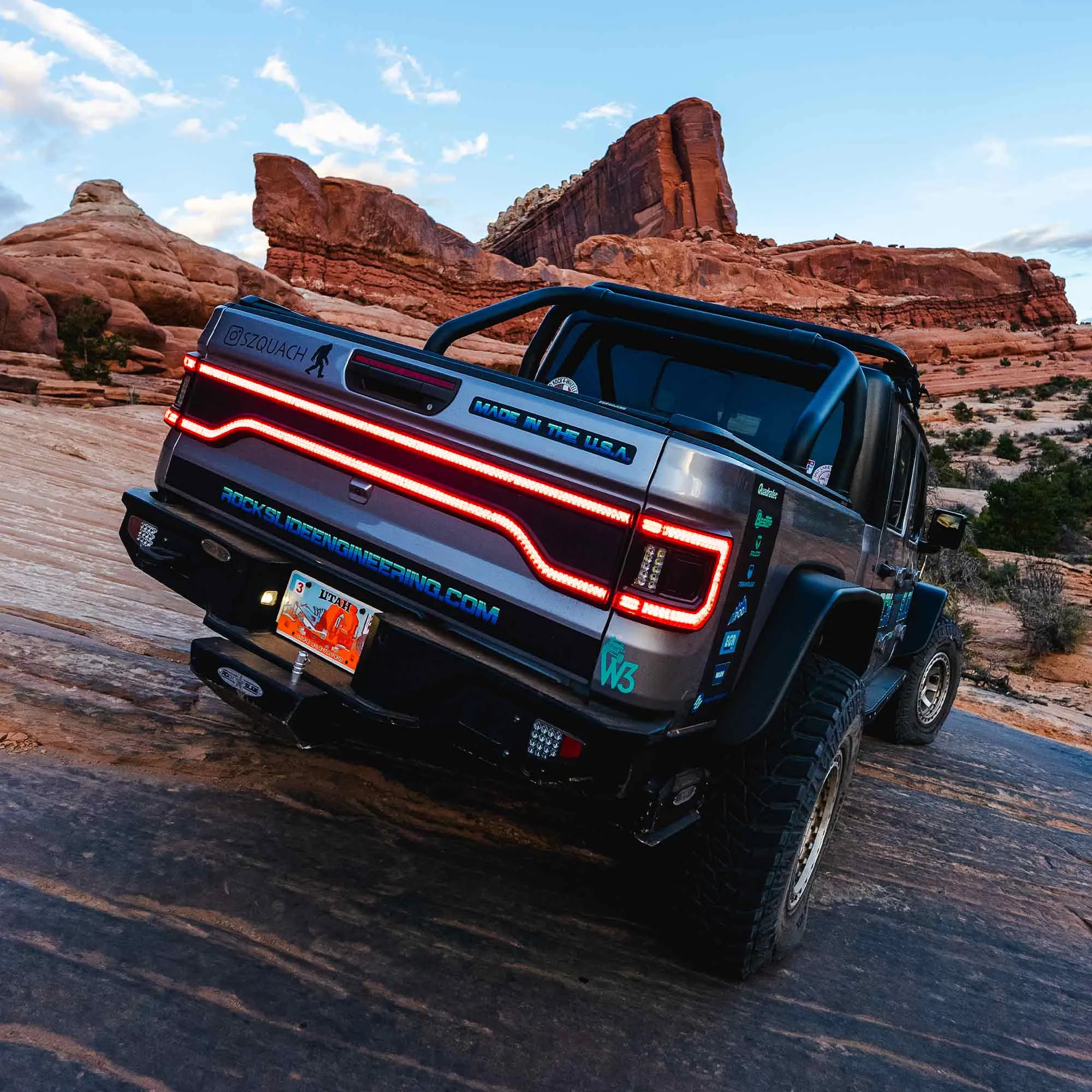 ORACLE Lighting Flush Mount LED Tail Lights for Jeep Gladiator JT