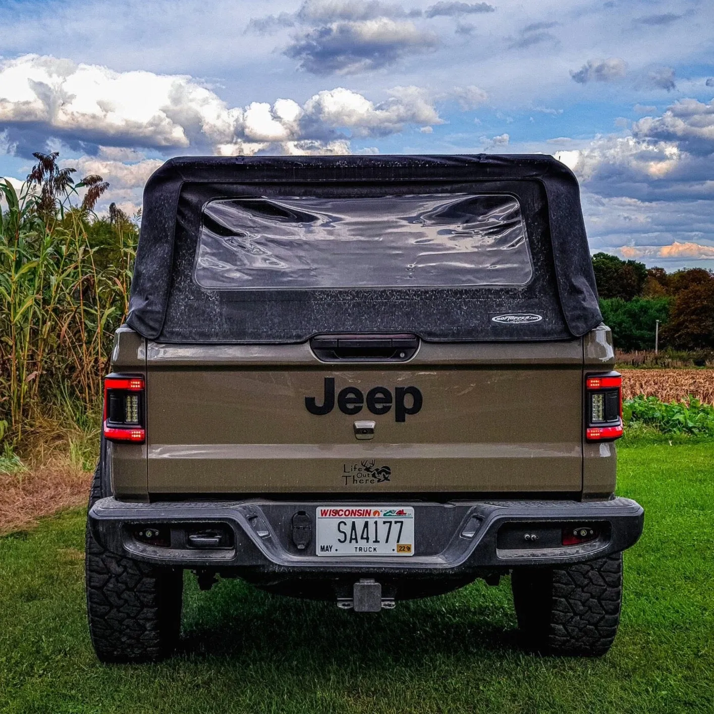 ORACLE Lighting Flush Mount LED Tail Lights for Jeep Gladiator JT