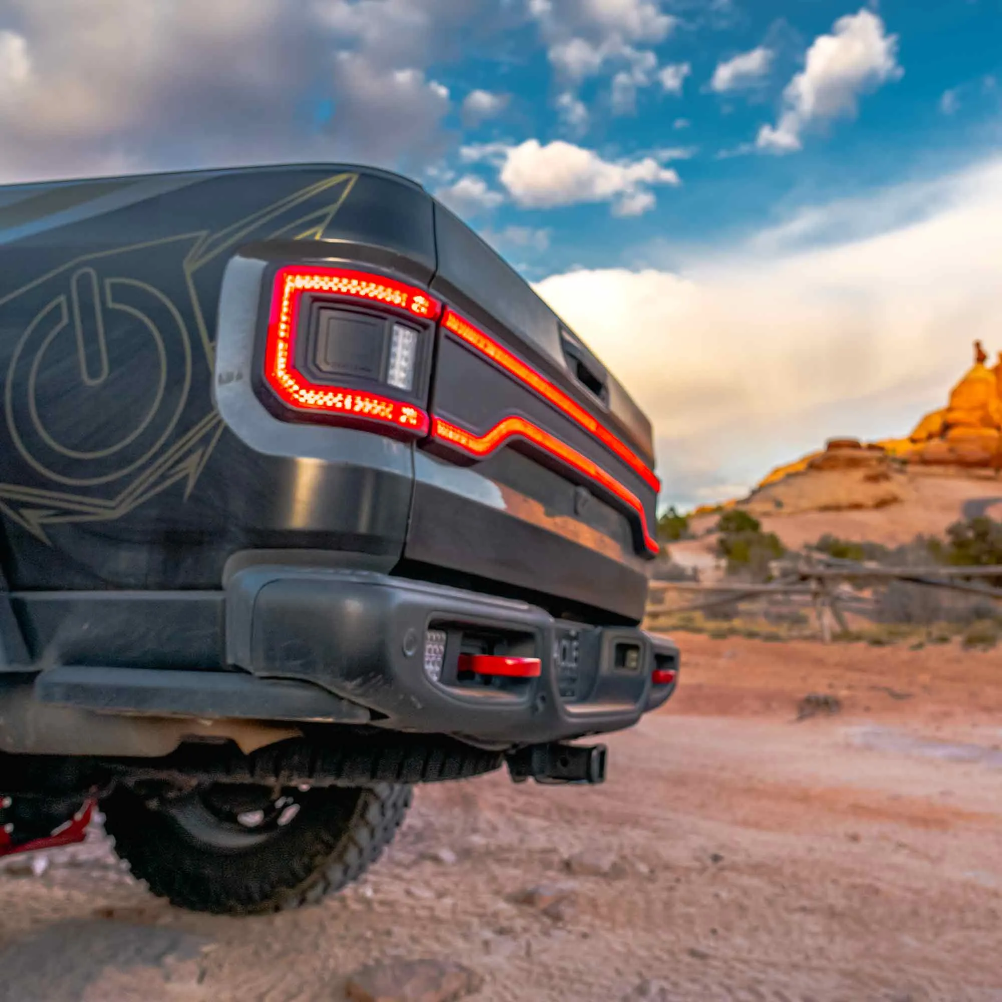 ORACLE Lighting Flush Mount LED Tail Lights for Jeep Gladiator JT