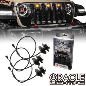 ORACLE Lighting Pre-Runner Style LED Grill Light Kit for Jeep Gladiator JT