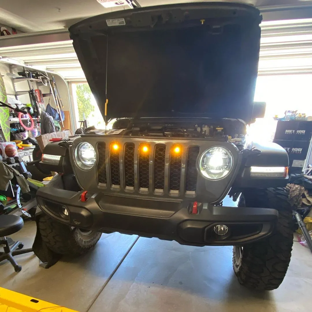 ORACLE Lighting Pre-Runner Style LED Grill Light Kit for Jeep Gladiator JT