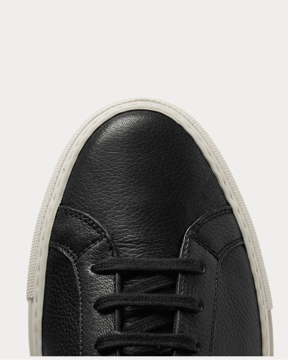 Original Achilles Full-Grain Leather  Black low top sneakers