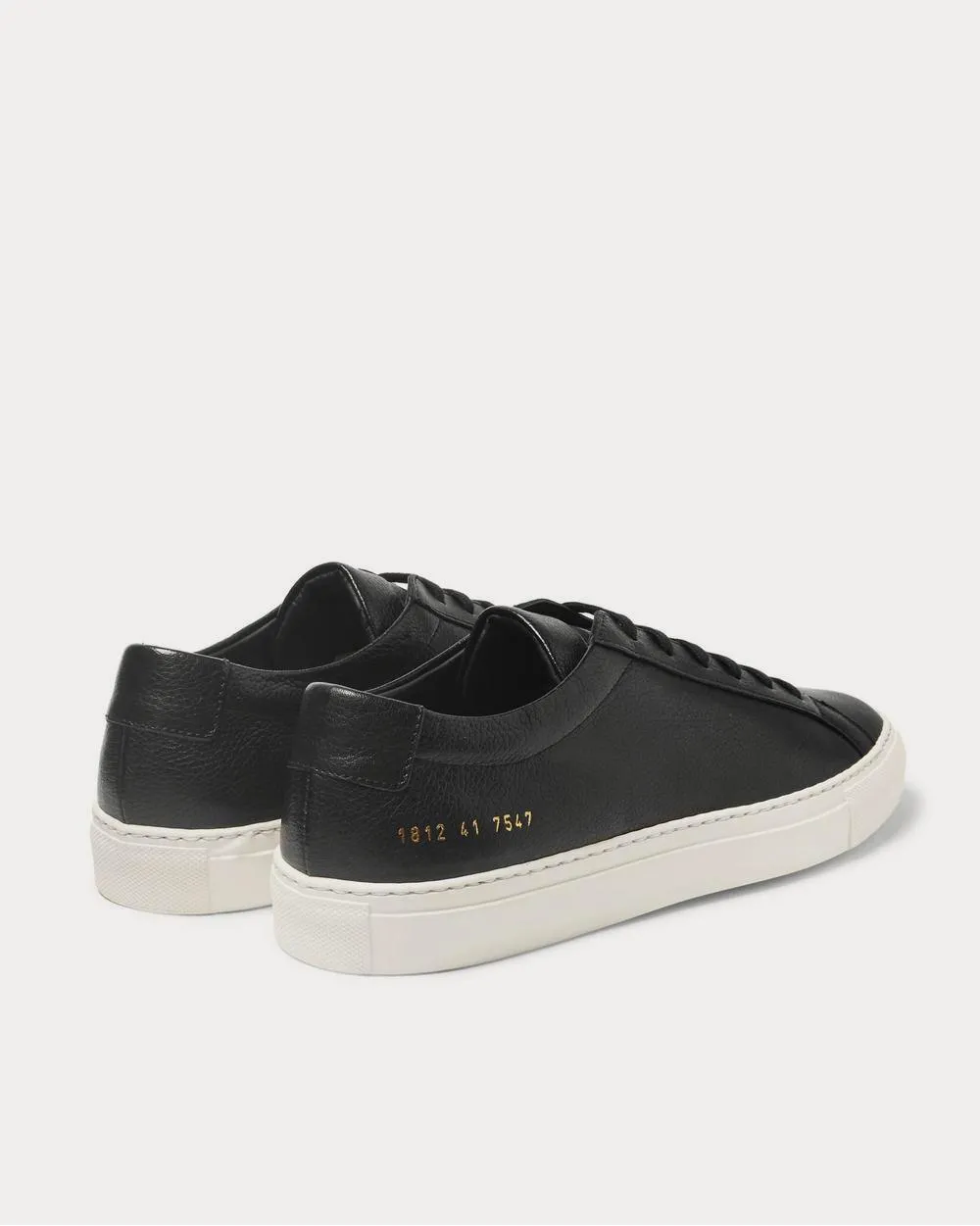 Original Achilles Full-Grain Leather  Black low top sneakers
