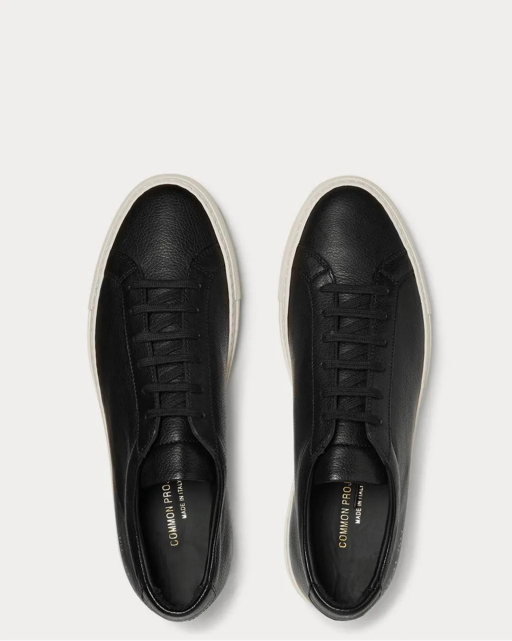 Original Achilles Full-Grain Leather  Black low top sneakers