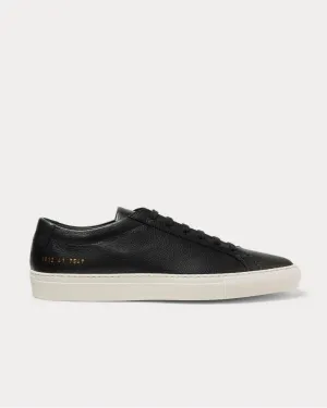 Original Achilles Full-Grain Leather  Black low top sneakers