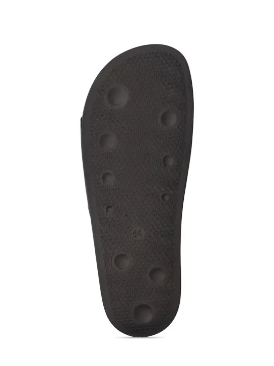 Palm Angels   Logo rubber pool slide sandals 