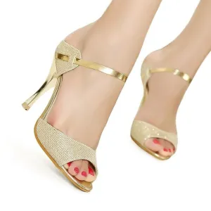 Peep Toe Fashion Thin Heels Women Pumps