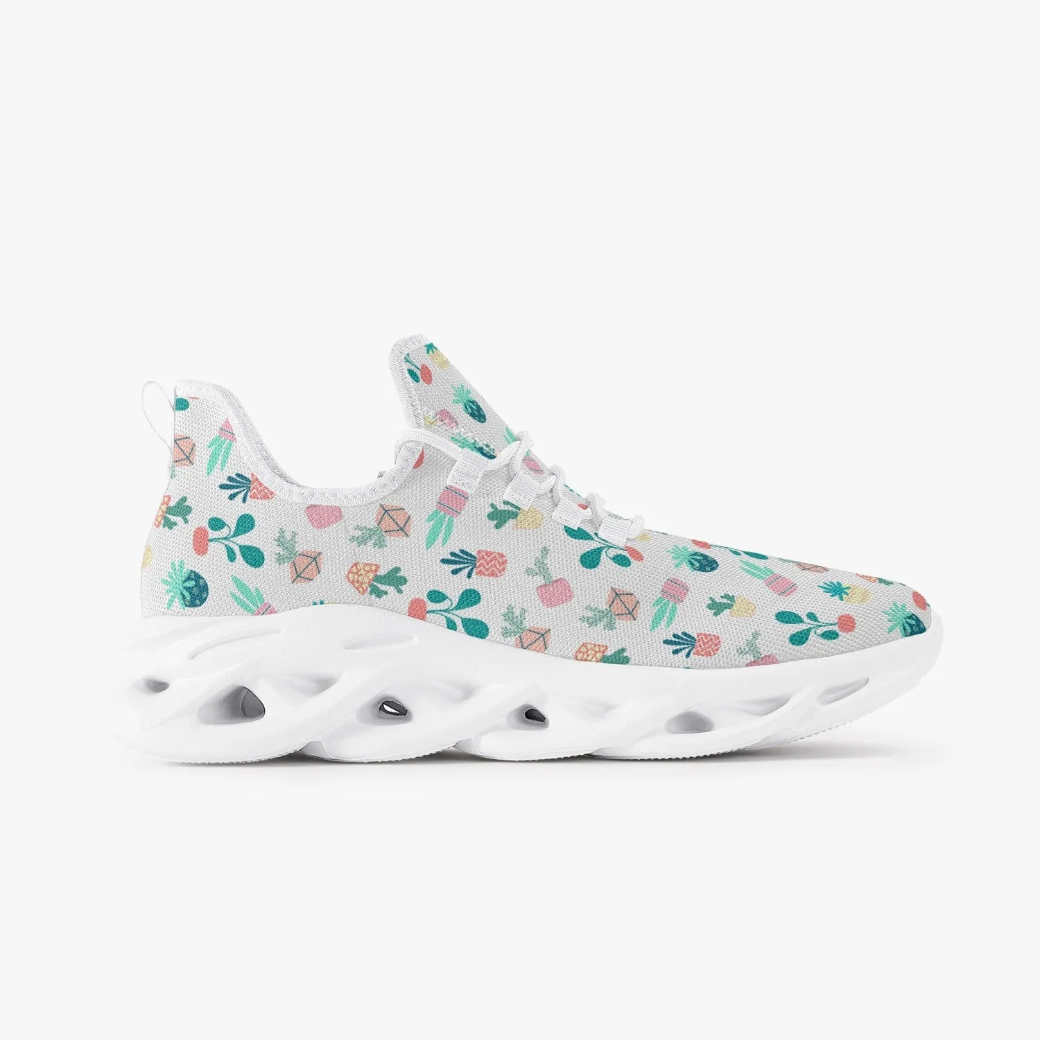 Plant Lover Bounce Mesh Knit Sneakers