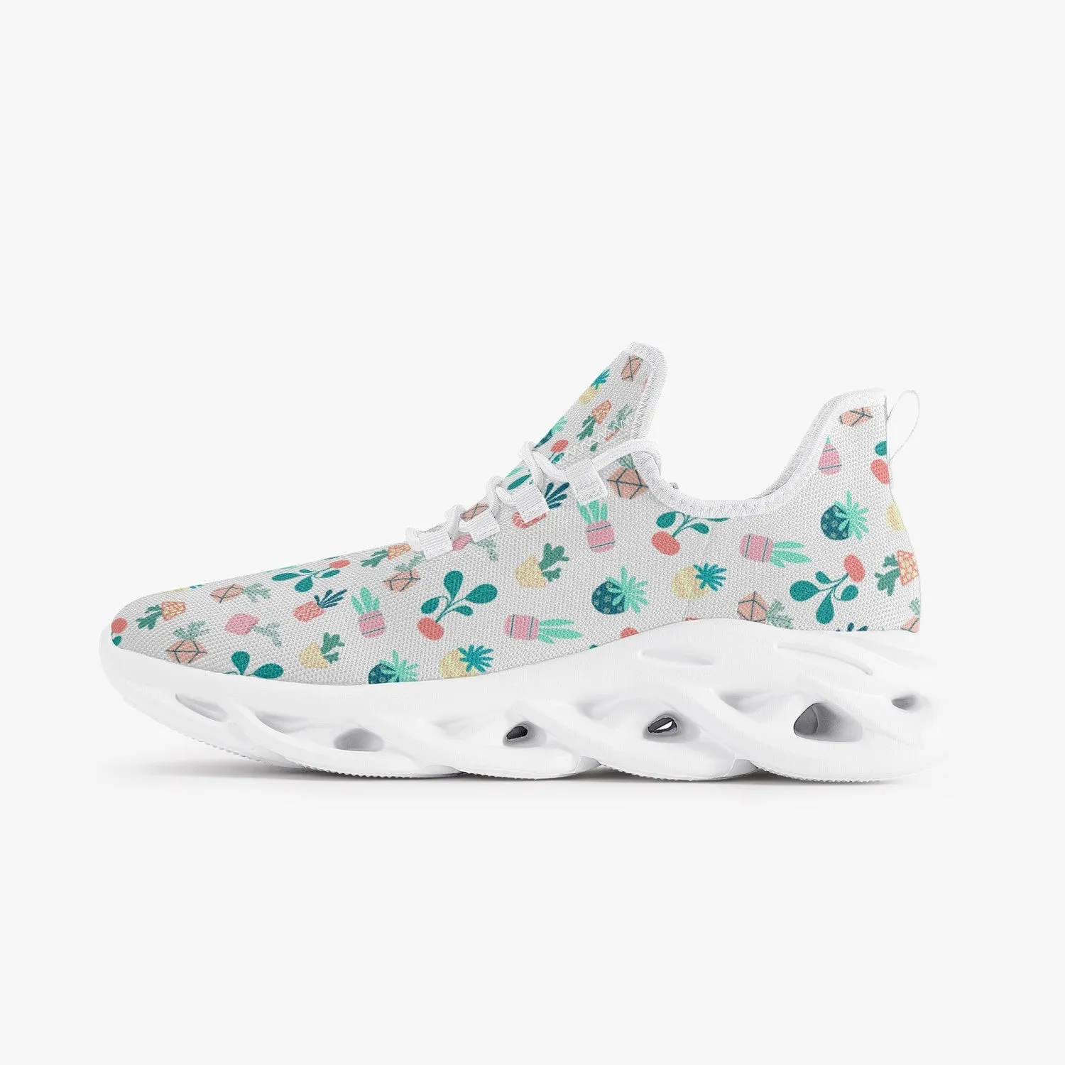 Plant Lover Bounce Mesh Knit Sneakers