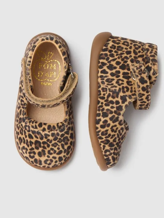 Pom D&#x27;api   Stand Up Mary leather sandals 