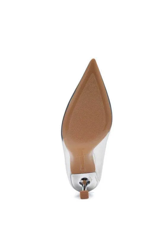 Poudre Metallic Pointed Stilettos