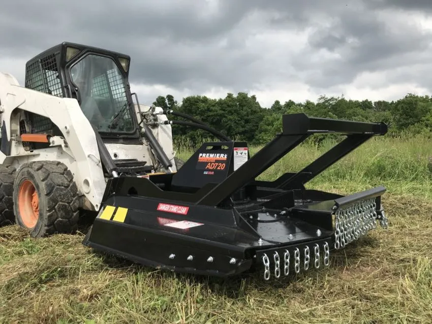Premier Heavy Duty 72" Brush Cutter | 16-39 GPM | Piston Moter | AG720 & AP720 Series for Skid Steers
