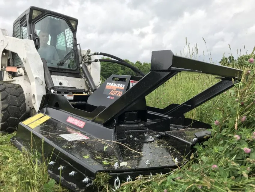 Premier Heavy Duty 84" Brush Cutter | 16-45 GPM | AG840 & AP840 Series for Skid Steers