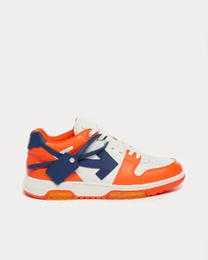 "OOO" Out of Office Orange / Blue Low Top Sneakers