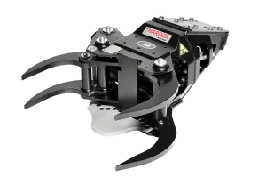 Ragnartech JAK-200 Model Grapple Tree Shears | With Collector & Rotator Options | For 2-5 Ton Excavators