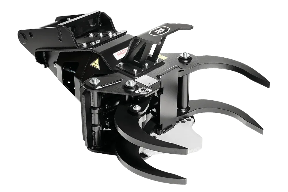Ragnartech JAK-250 Model Grapple Tree Shears | With Collector & Rotator Options | For 6-12 Ton Excavators