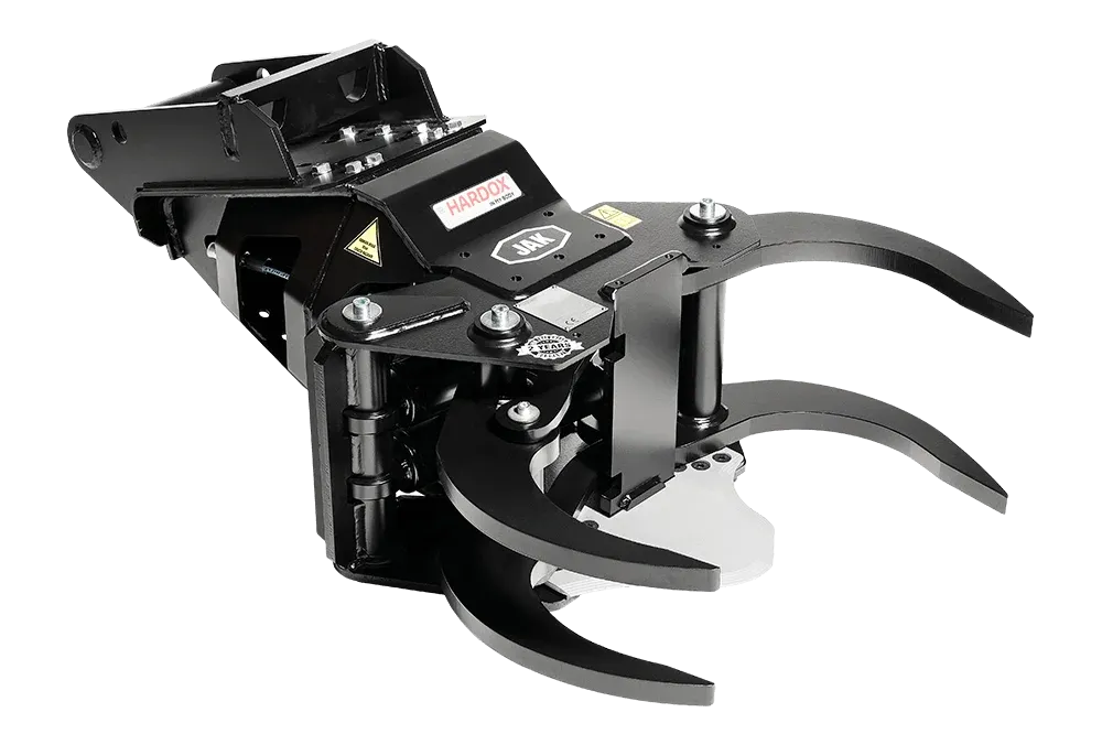 Ragnartech JAK-250 Model Grapple Tree Shears | With Collector & Rotator Options | For 6-12 Ton Excavators