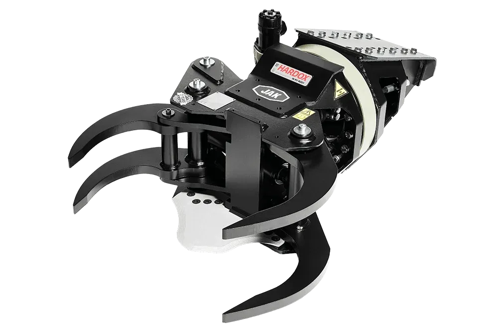 Ragnartech JAK-250 Model Grapple Tree Shears | With Collector & Rotator Options | For 6-12 Ton Excavators