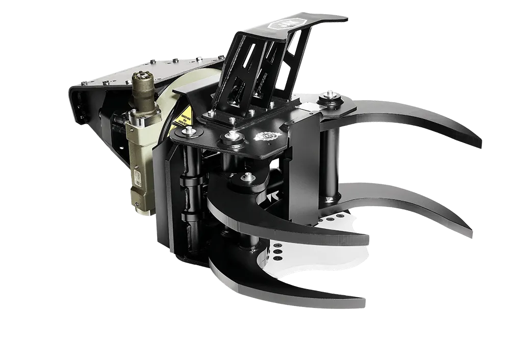 Ragnartech Jak-300 Model Grapple Tree Shears | With Collector & Rotator Options | For 12-20 Ton Excavators