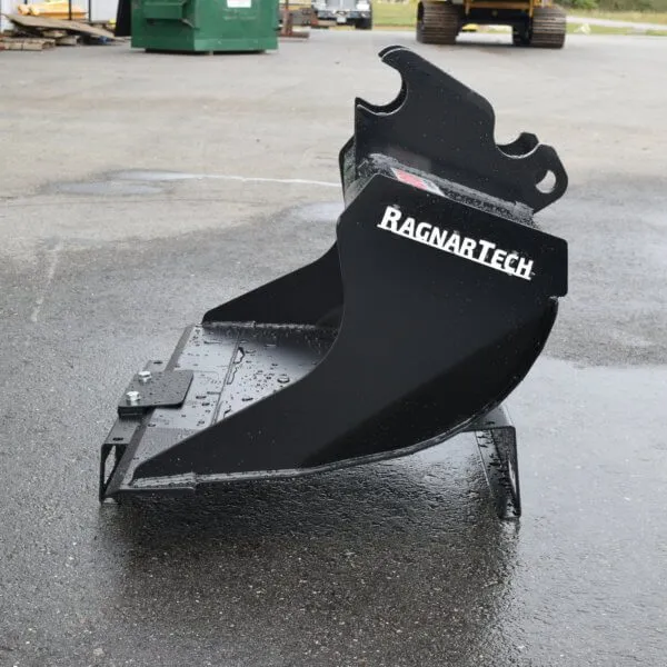 Ragnartech Kubota Series Of Tapered Tilt-Bucket | 43", 48" & 52" Wide | 4 To 8 Ton | For Excavators