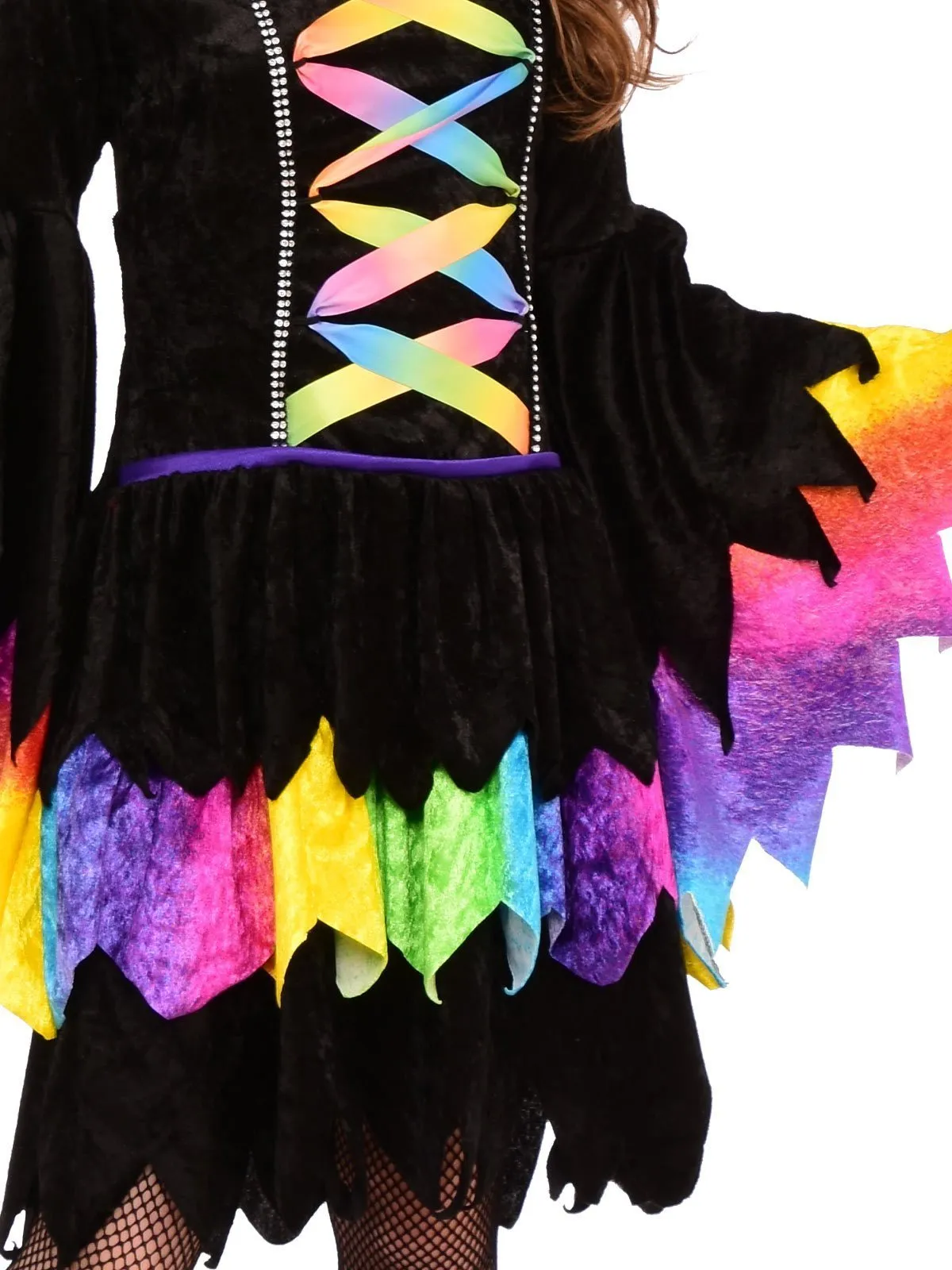 Rainbow Witch Costume for Kids