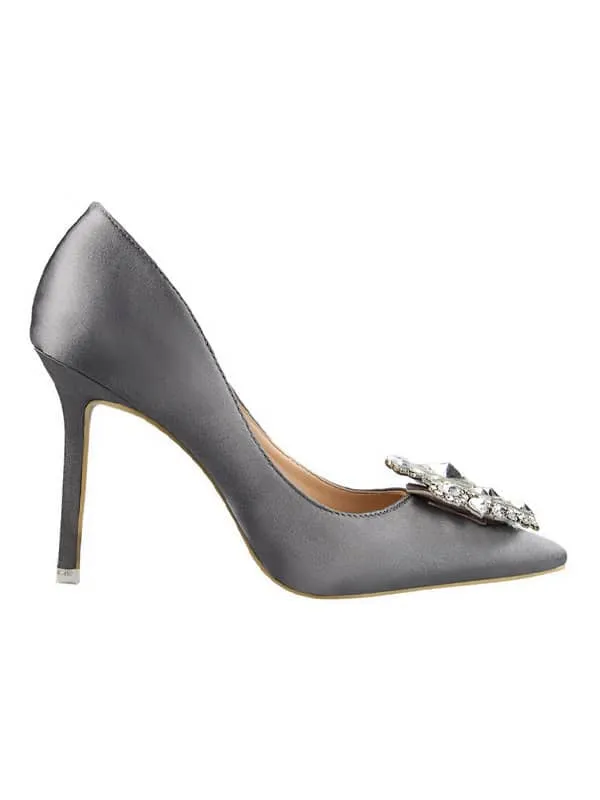 Rhinestone Pointed Toe Stiletto&Pumps