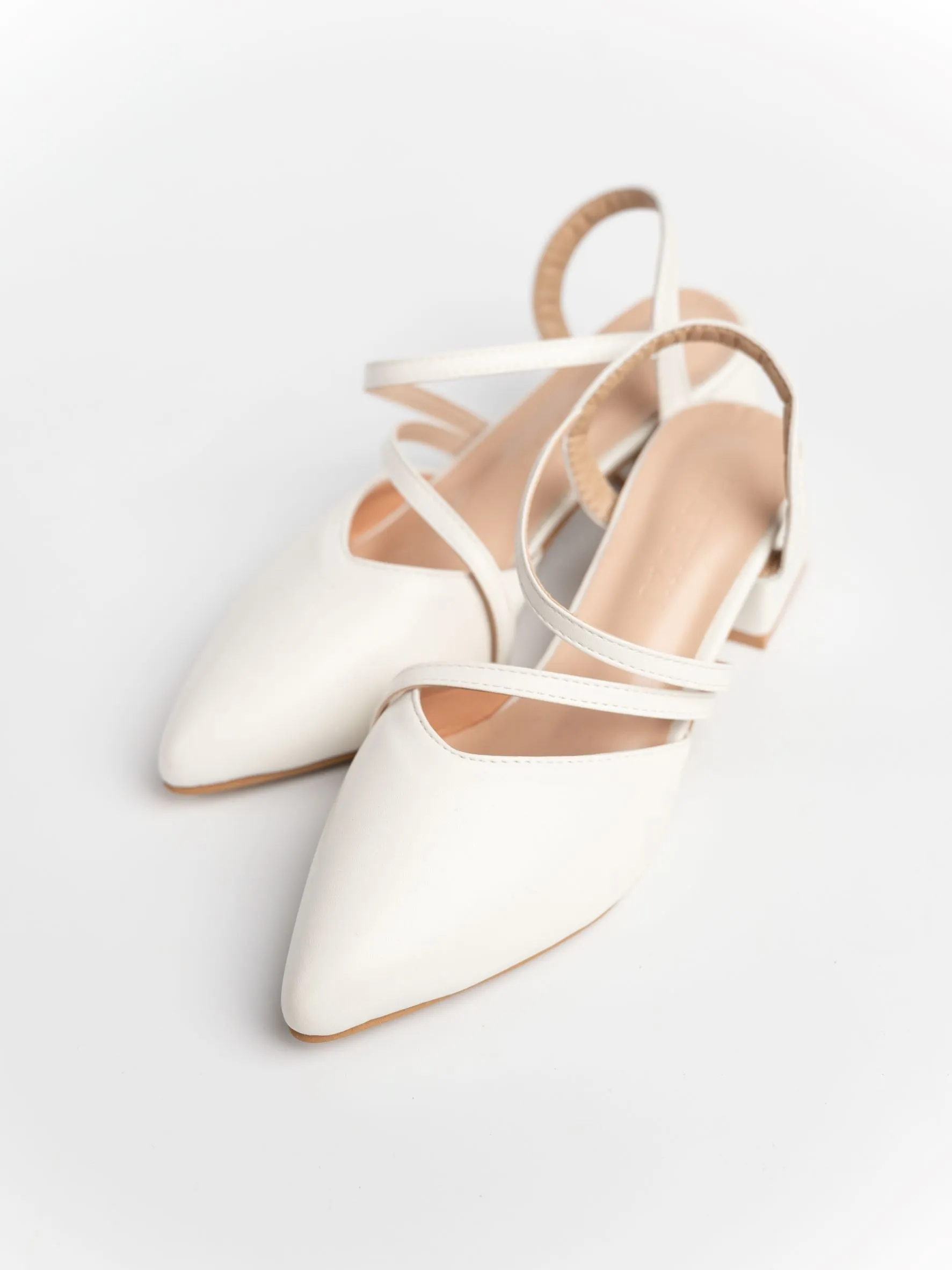 Rhys Strap Slingback Heels