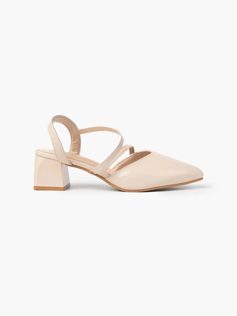 Rhys Strap Slingback Heels