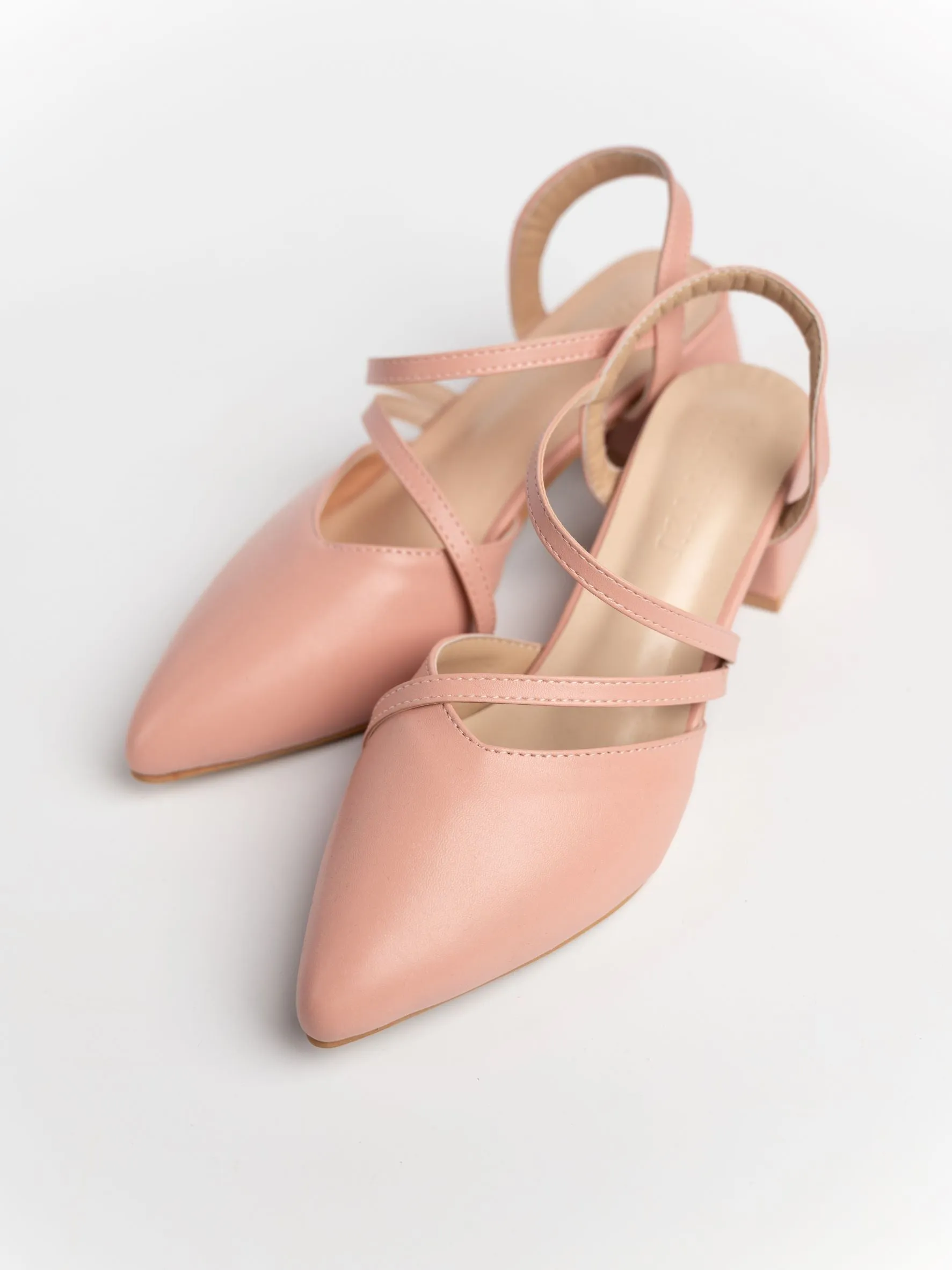 Rhys Strap Slingback Heels