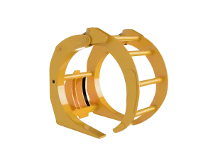 Rockland High-Capacity Sorting Grapple | Powerful Dual-Cylinder Clamp | Reinforced With AR400 | For Loaders