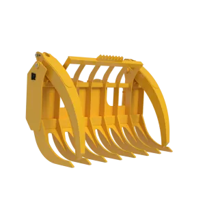 Rockland Loader Rake with Clamps | Raking Width 67" To 139" inches | Weight 1,480 To 8,880 Lbs | For Loaders