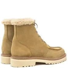 Rupert Sanderson Vesper Shearling Suede Boots