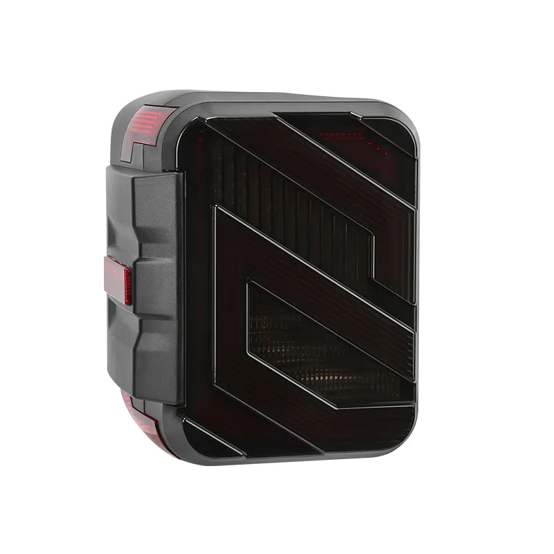 S-shape Full LED Tail Lights Assembly For 2020-Later Jeep Gladiator JT