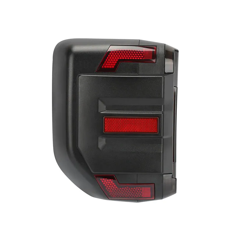 S-shape Full LED Tail Lights Assembly For 2020-Later Jeep Gladiator JT