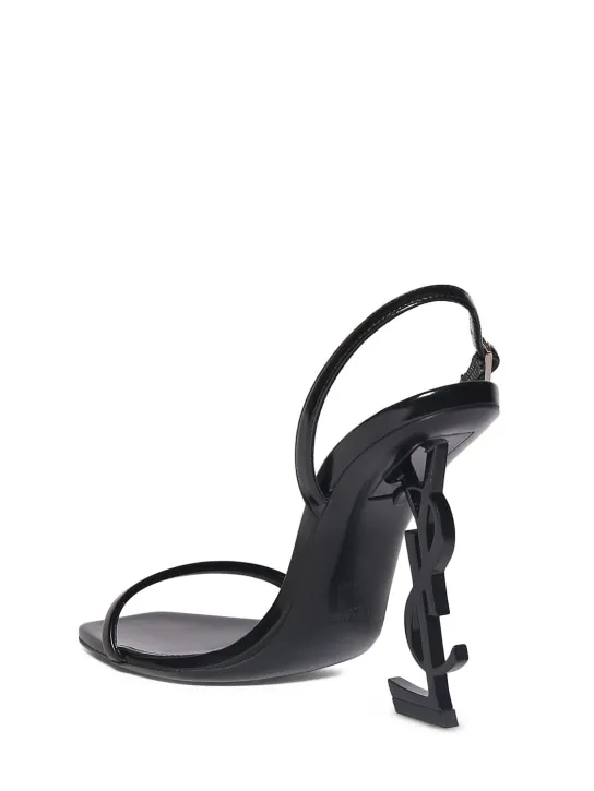 Saint Laurent   110mm Opyum leather sandals 