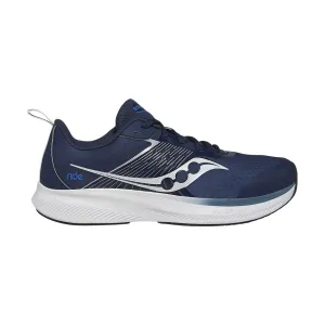 Saucony Boy's (Grade School) Ride KDZ Blue/Navy/Silver