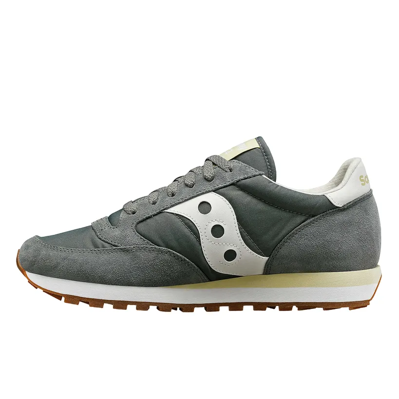 Saucony Originals scarpa sneakers da uomo Jazz S2044-695 verde-bianco sporco