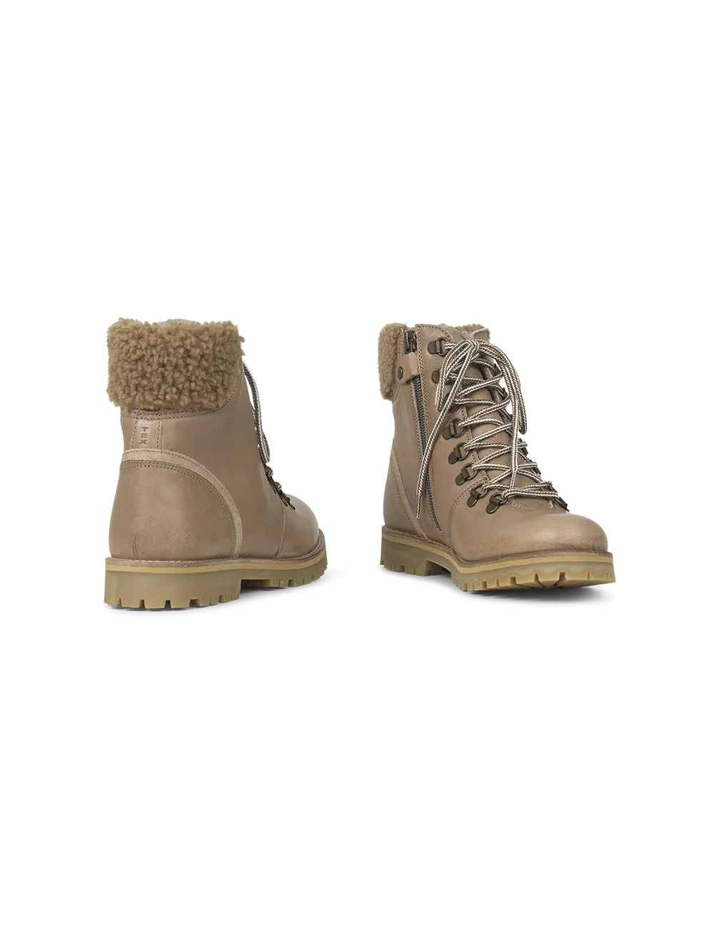 Shearling Winter Boot Women - Oats
