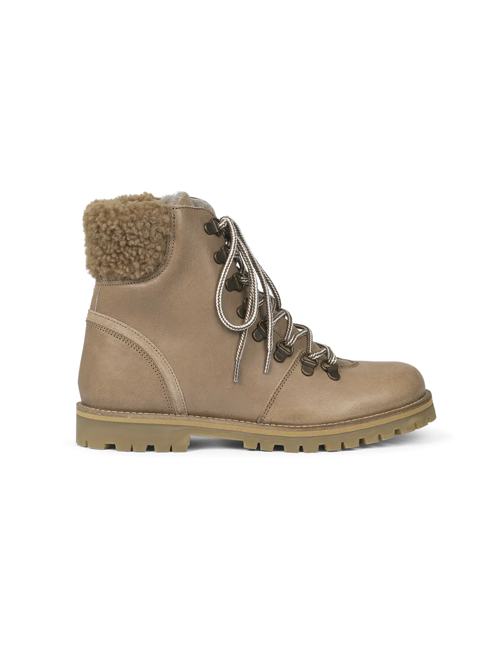 Shearling Winter Boot Women - Oats
