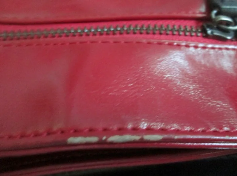 SHIRALEAH Chicago HARPER RED CROSS BODY BAG Vegan shoulder purse RED BERRY