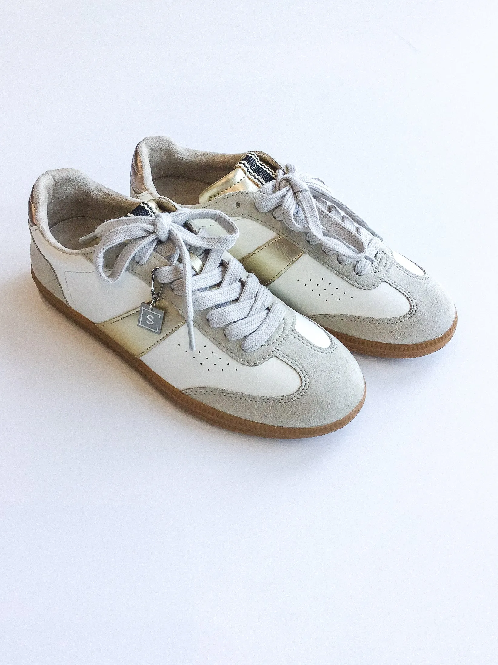 Shushop Gold Sydney Sneakers