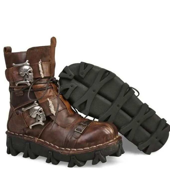 Skull Boots SteamPunk