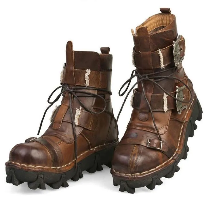 Skull Boots SteamPunk