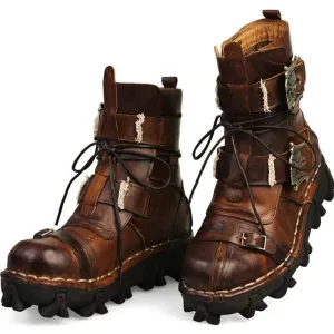 Skull Boots SteamPunk