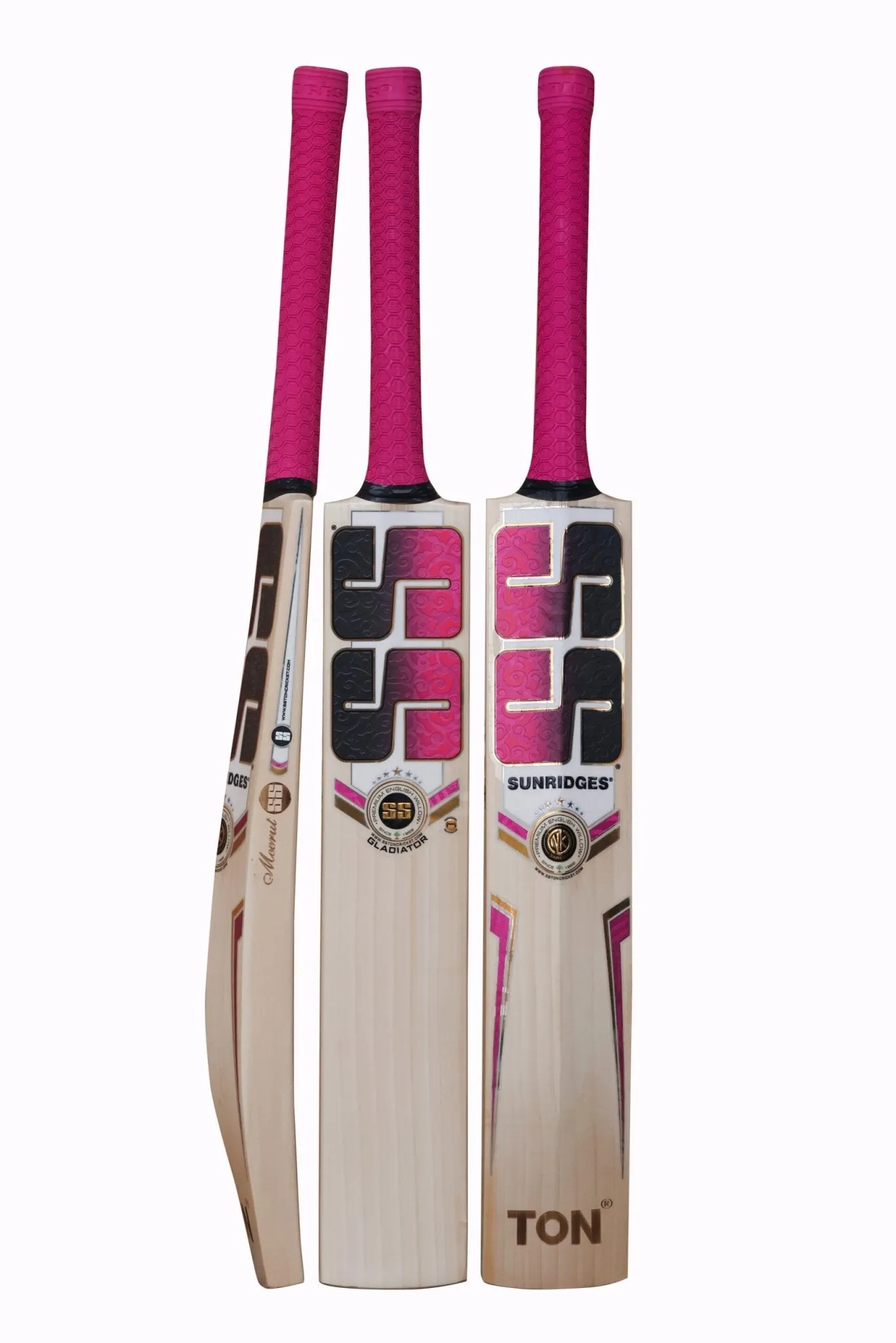 SS Gladiator Ton English Willow Cricket Bat