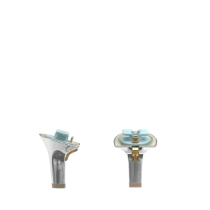 Stiletto Heel Kit 3 Silver Metallic