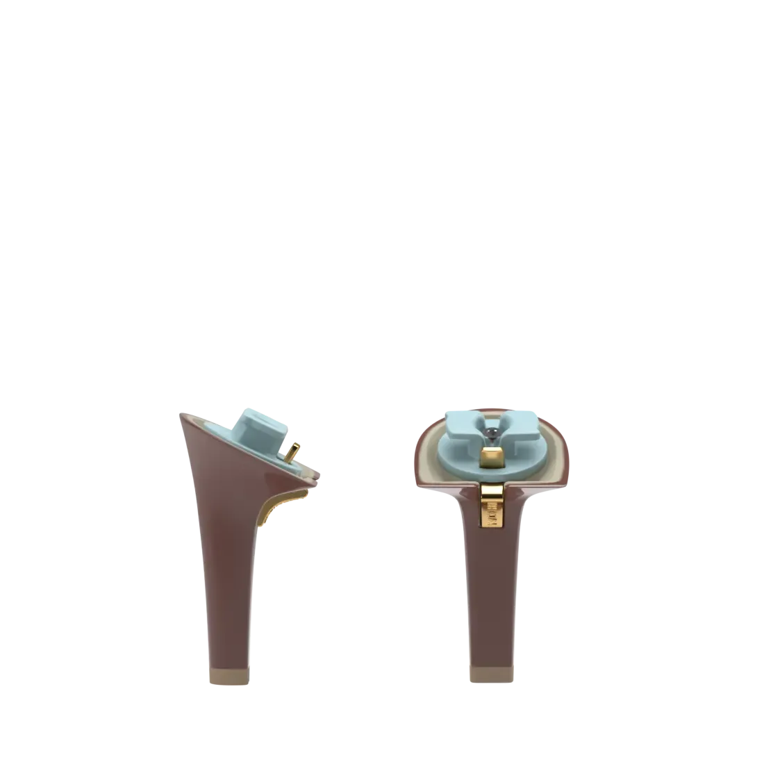 Stiletto Heel Kit 4 Walnut
