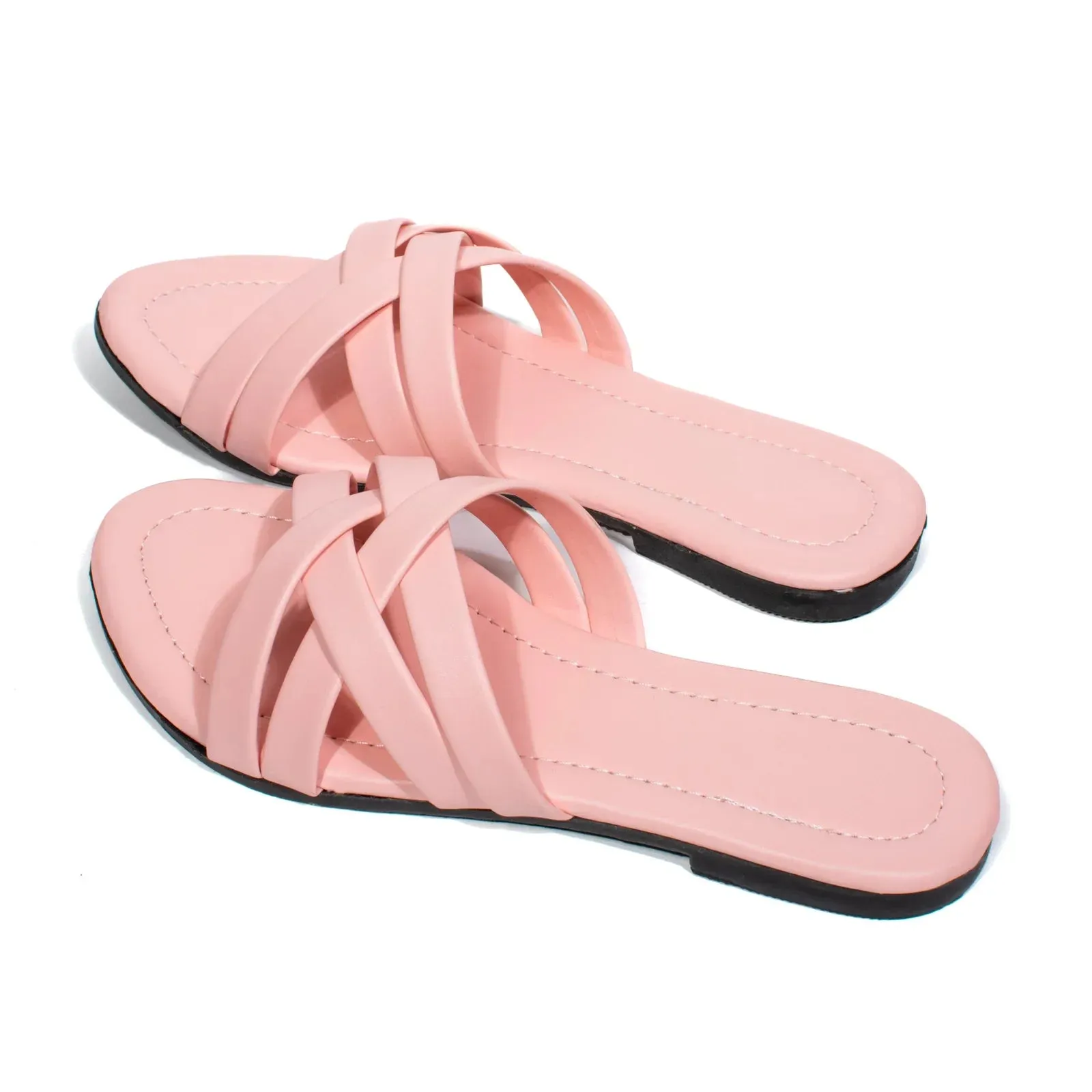 Strappy Flat Sandals