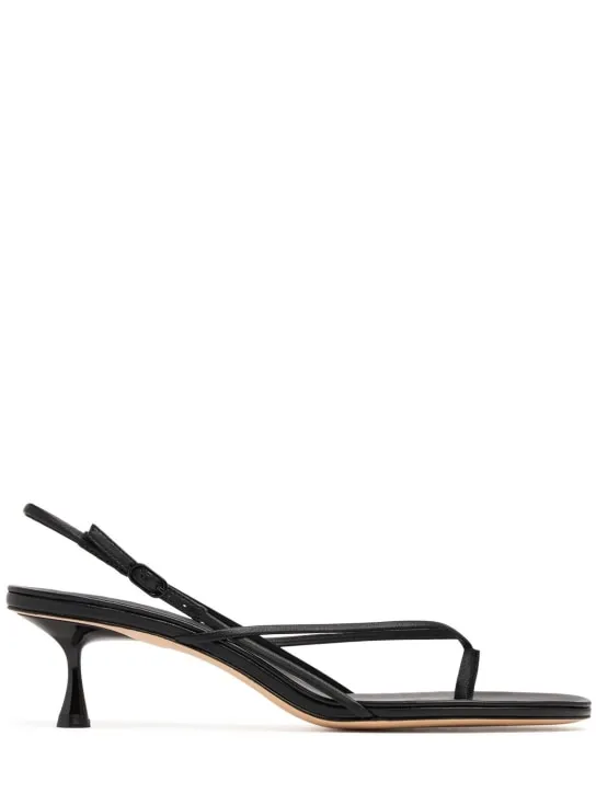 Studio Amelia   50mm Wishbone leather sandals 