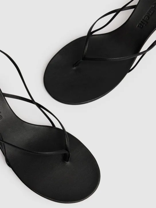 Studio Amelia   50mm Wishbone leather sandals 
